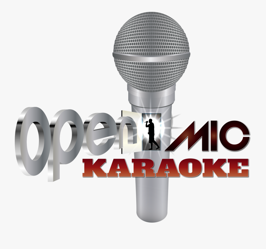 Transparent Open Mic Clipart - Open Mic Karaoke, Transparent Clipart