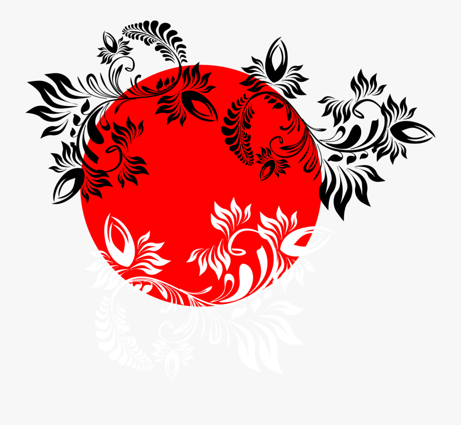 Clip Art Japanese Ornament - Illustration, Transparent Clipart