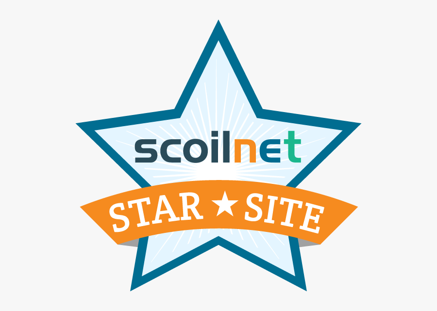 Scoilnet"s Star Site Award - Scoilnet Star Site, Transparent Clipart