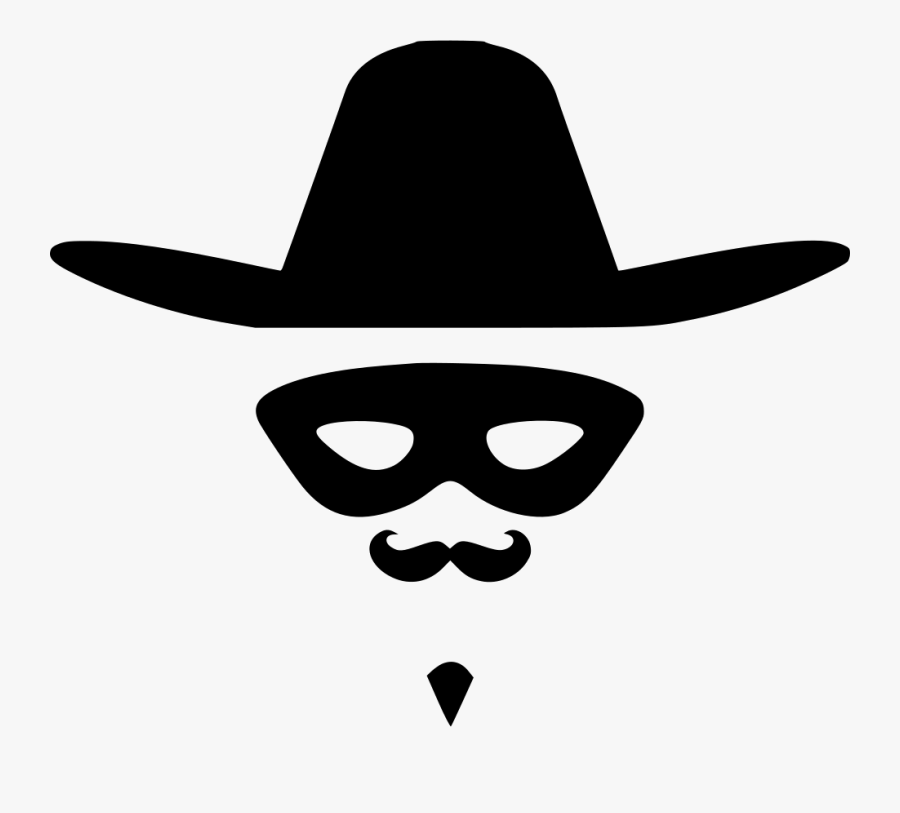 Zorro Png Icon, Transparent Clipart