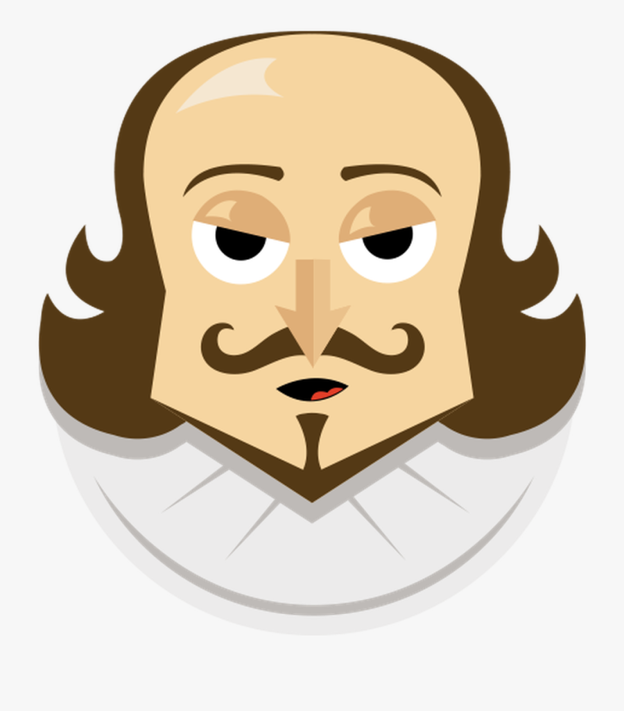 Actor Clipart Shakespeare - Shakespeare Emoji, Transparent Clipart