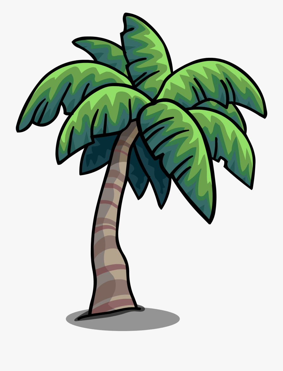 Leaf Sprite Png Banner Free Library - Club Penguin Palm Tree , Free ...