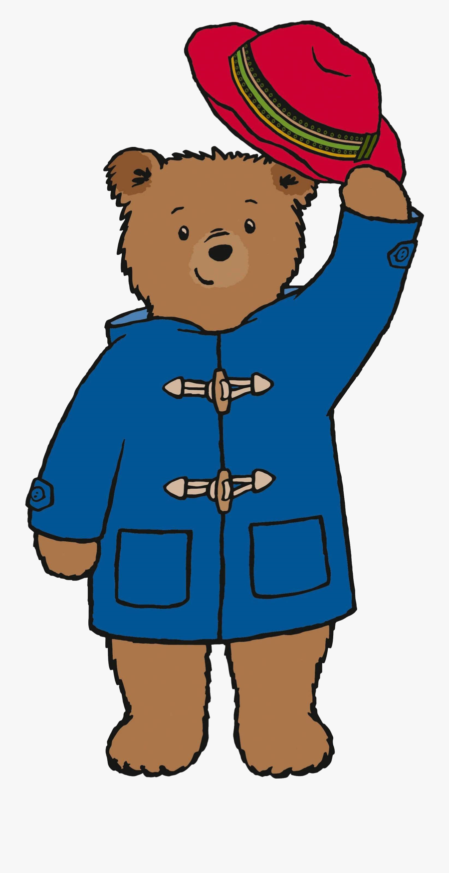 Paddington Bear Clipart At Getdrawings - Cartoon Paddington Bear, Transparent Clipart