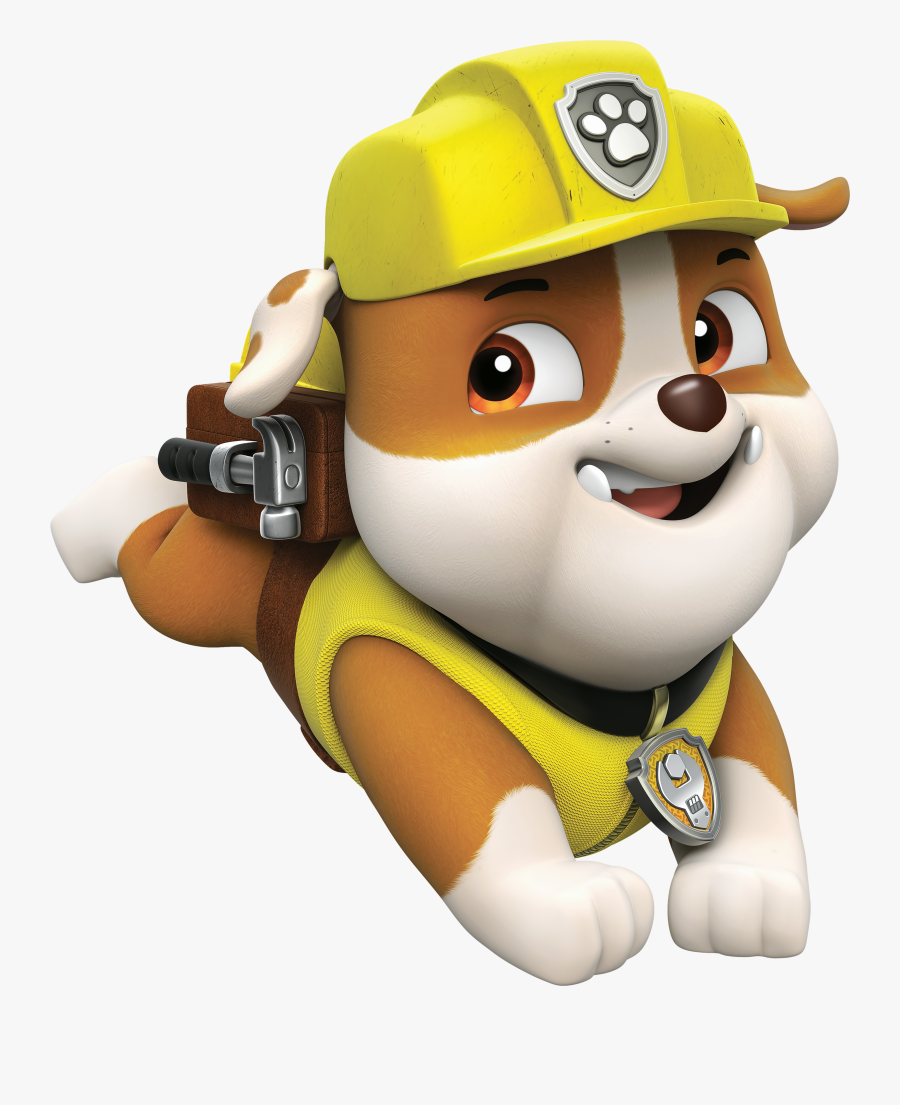 Paw Patrol Rubble Png, Transparent Clipart