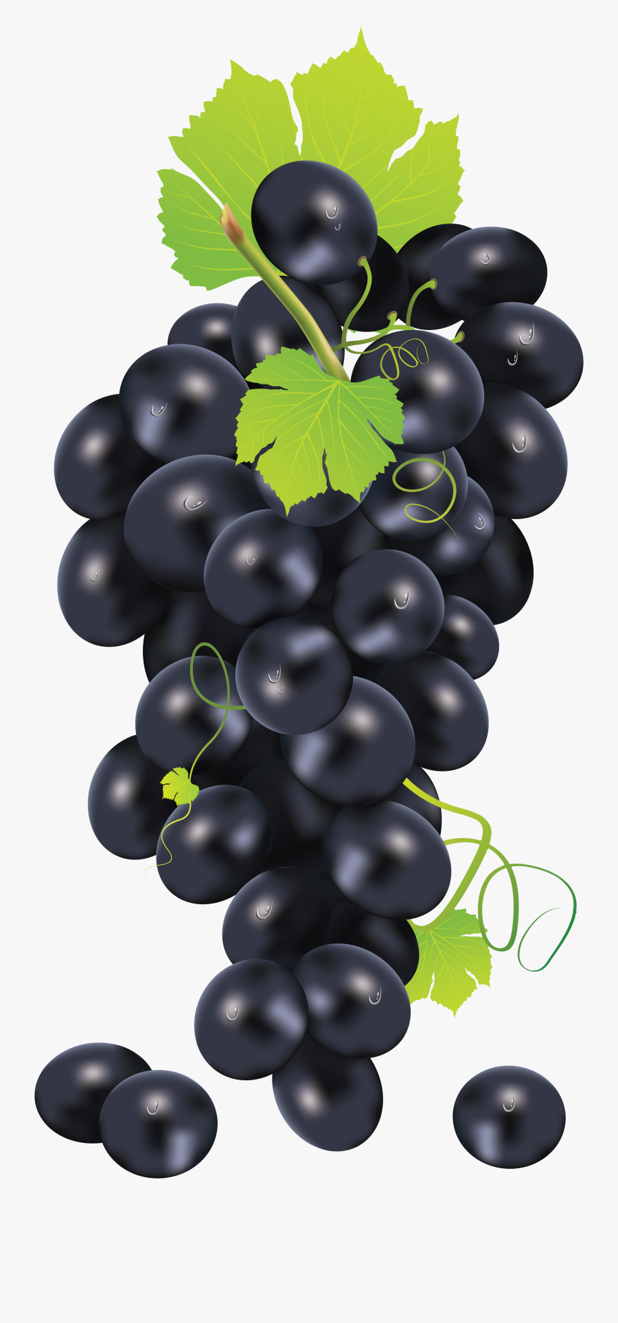 Red Png Stickers Lips - Black Grapes Fruits Png, Transparent Clipart