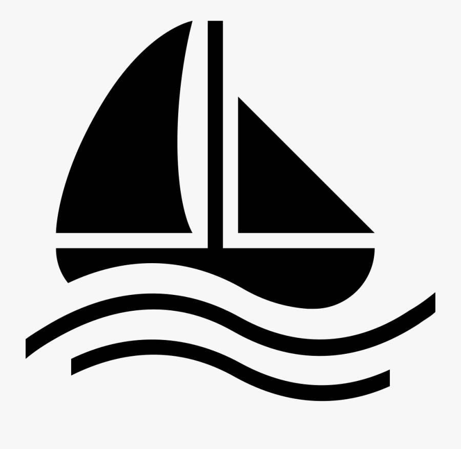 Ship Svg Sailing - Boat Icon Png, Transparent Clipart