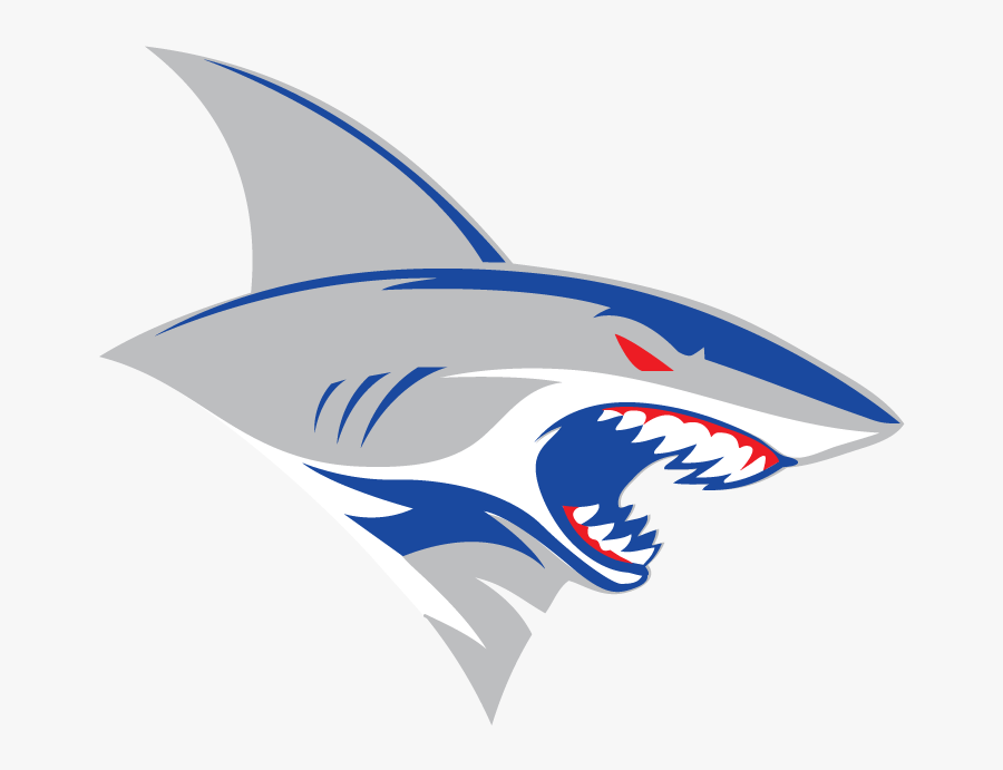 Great White Sharks Logo, Transparent Clipart