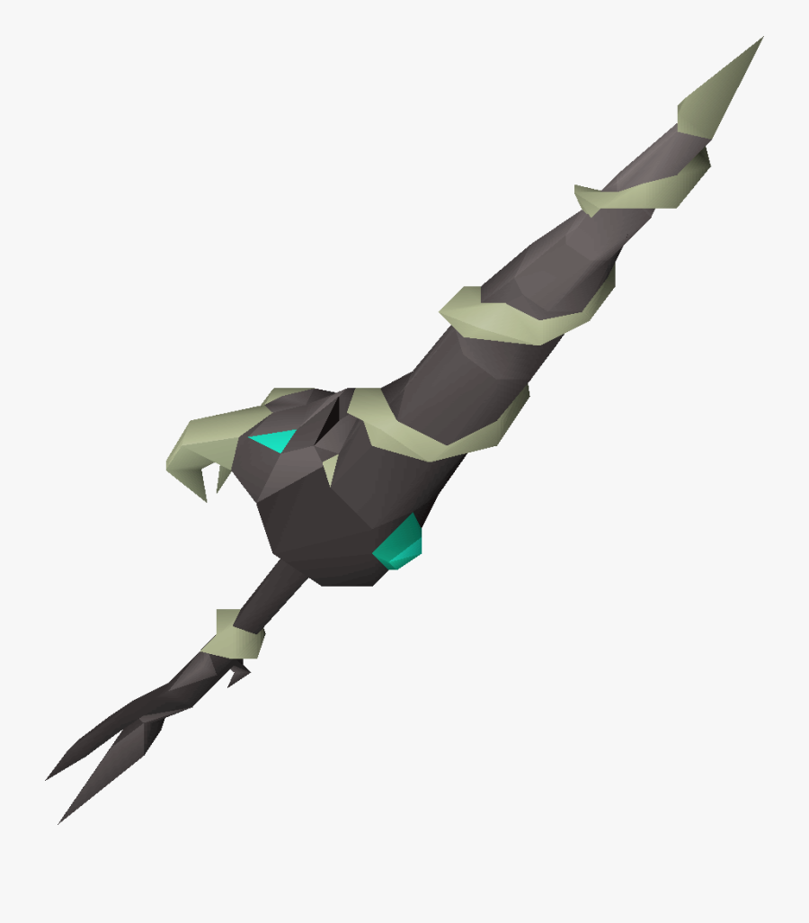 Dragon Hunter Lance - Dragon Hunter Lance Osrs, Transparent Clipart