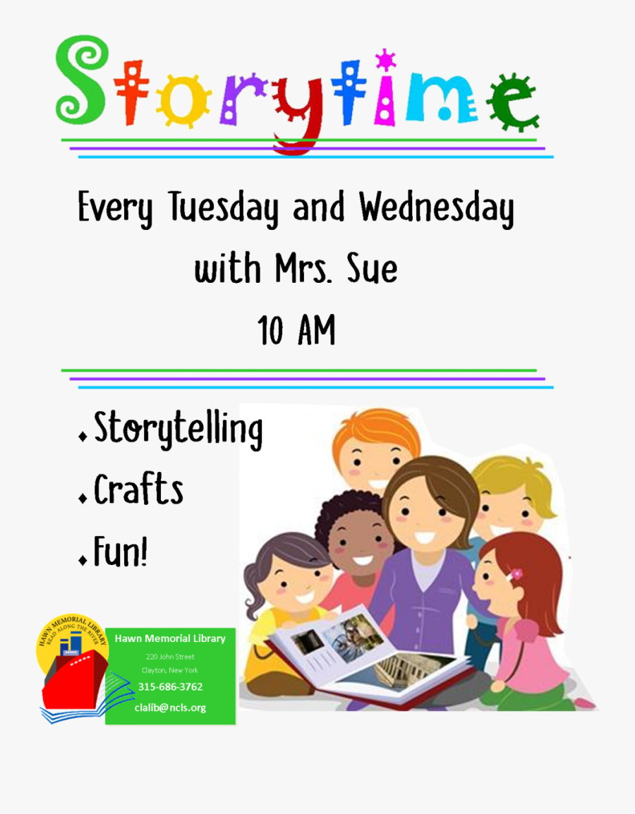 Download Story Time - Teacher And Class Clipart, Transparent Clipart