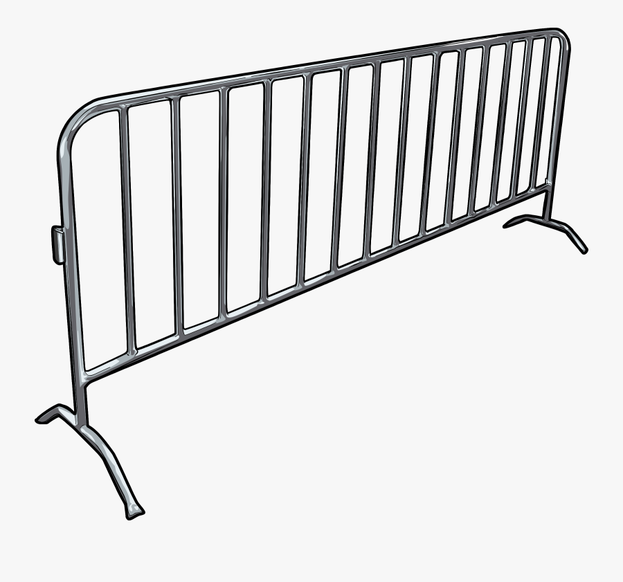 Outdoor Bench,angle,home Fencing - Metal Barrier Png, Transparent Clipart