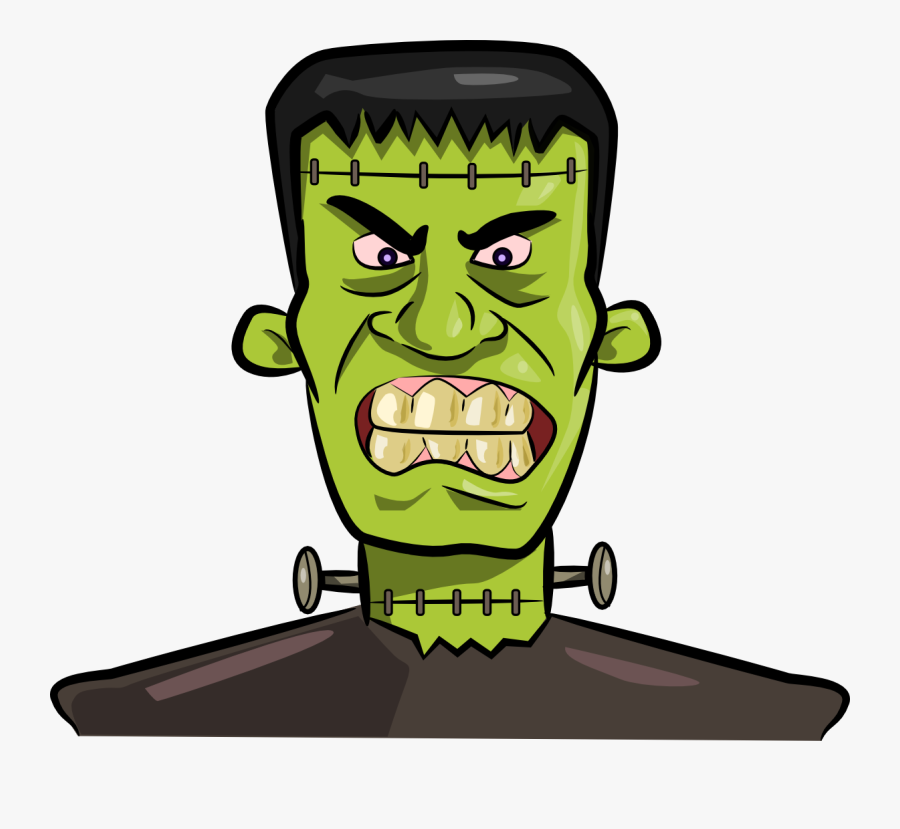 Halloween Frankenstein Clip Art, Transparent Clipart