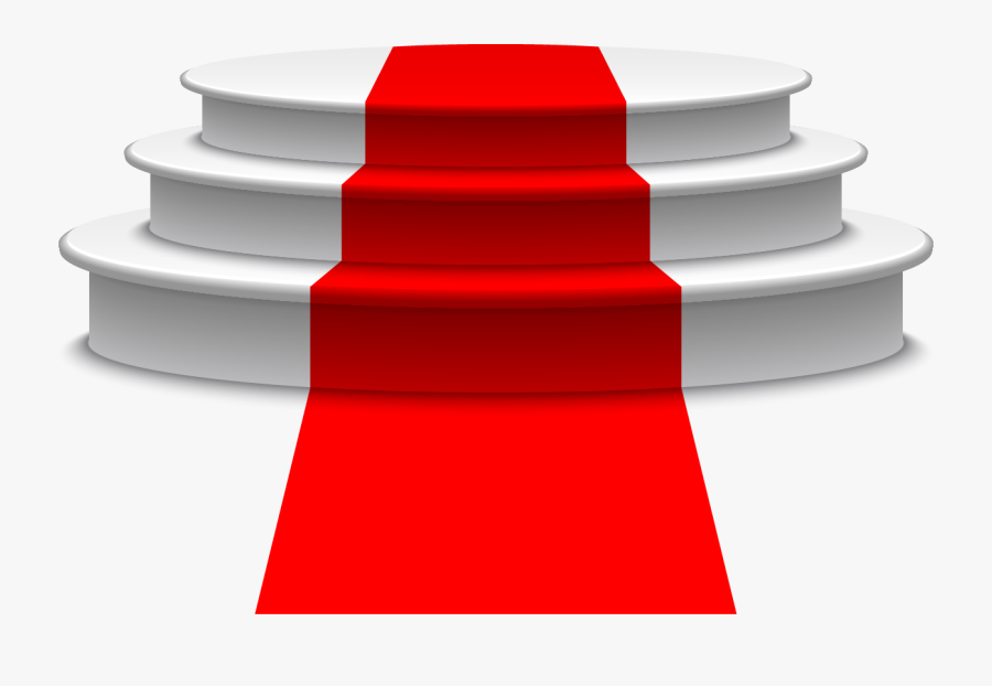 Light Podium Red Carpet - Red Carpet Podium Png, Transparent Clipart