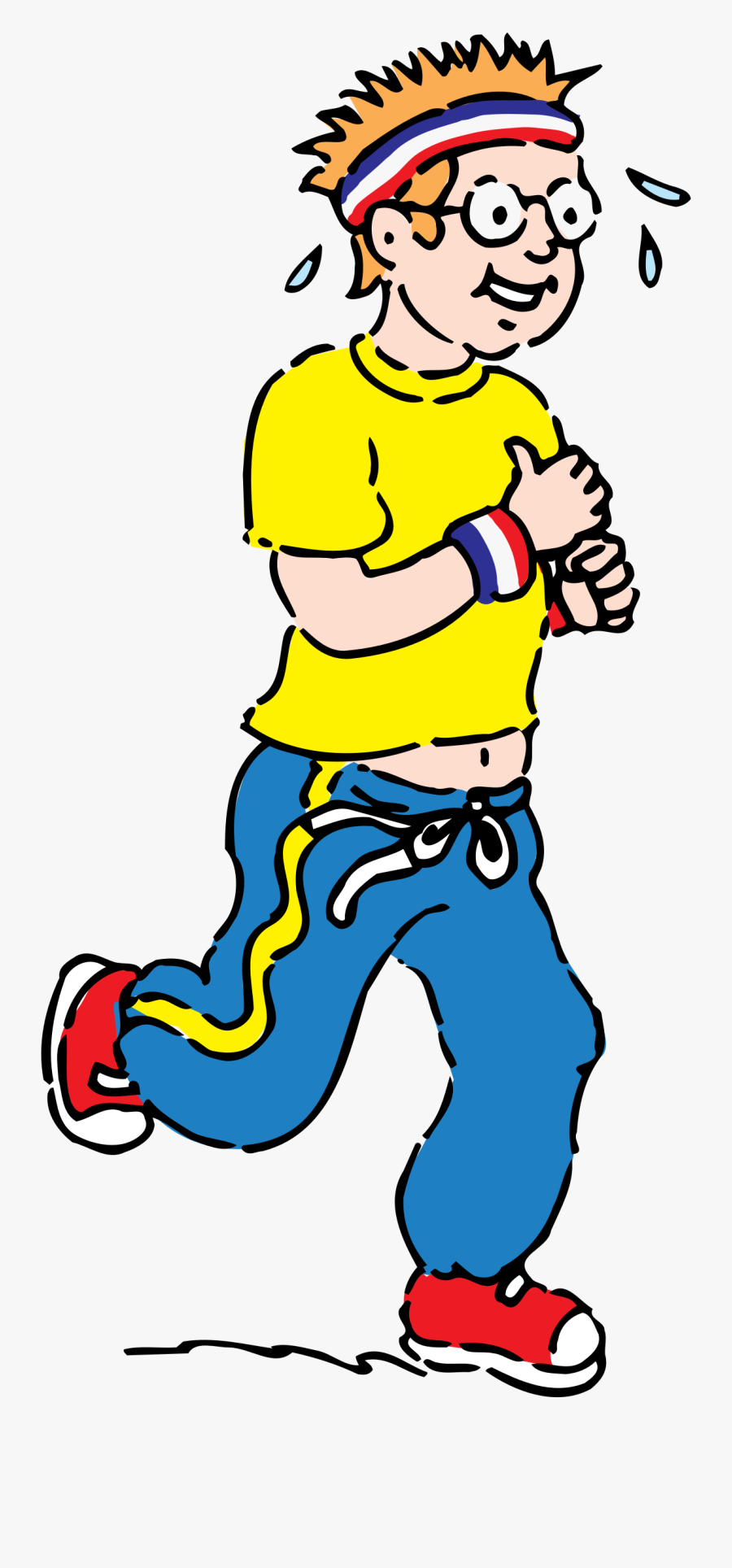 Jogging Jogger Fitness Free Picture - Clipart Jogging, Transparent Clipart