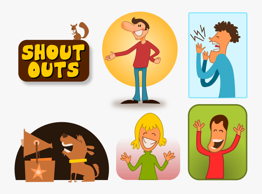 Shout Outs - Speaking And Listening Charts, Transparent Clipart