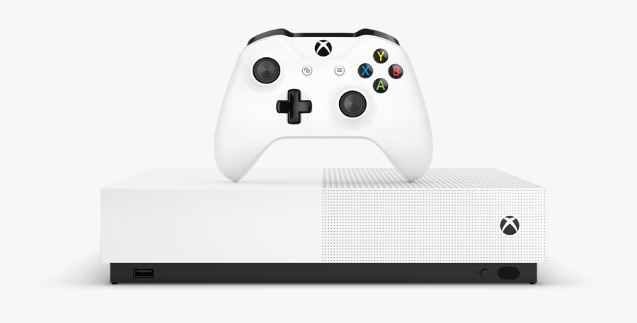 Xbox One S All Digital, Transparent Clipart