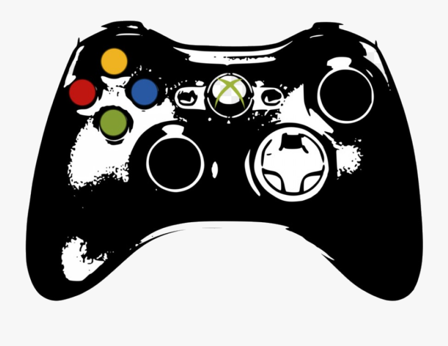 Xbox Controller Control De Vector Clipart Vtgy Transparent - Xbox Control Vector, Transparent Clipart