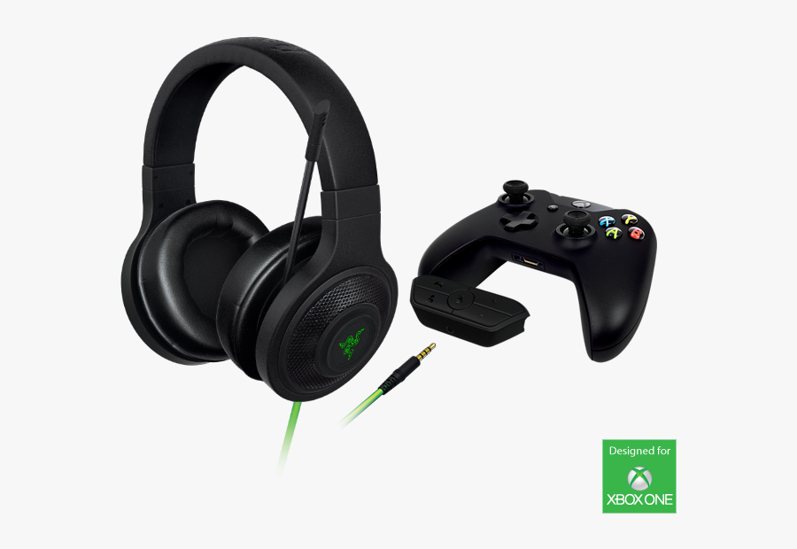Clip Art Headset For Xbox One - Razer Kraken Pro V2 Xbox One, Transparent Clipart