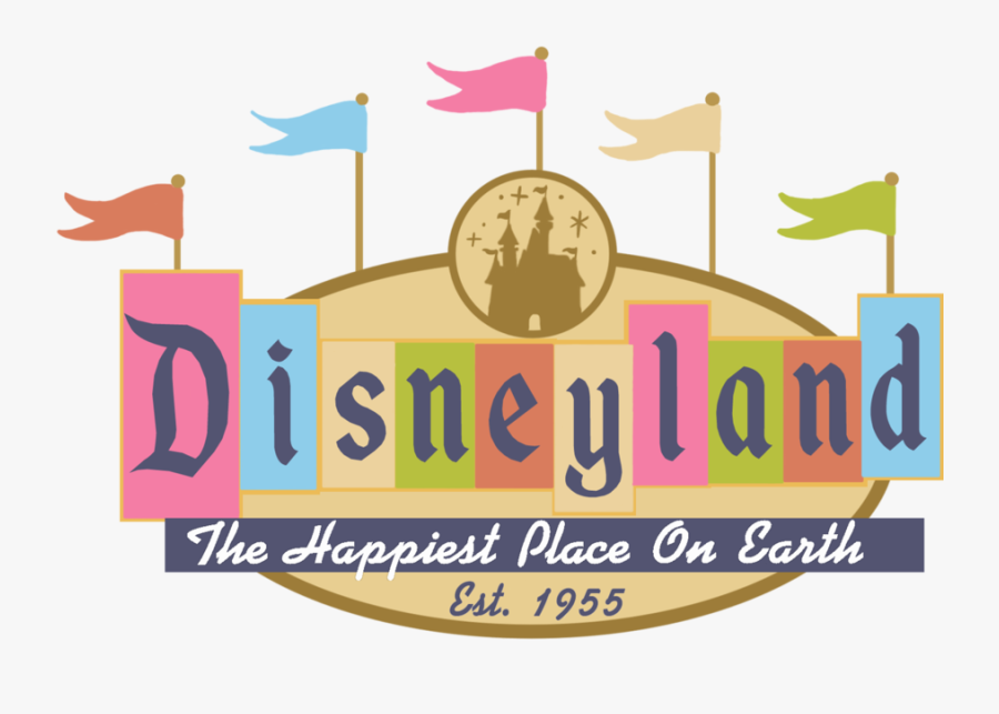 Experience Arts School - Old Disneyland Sign Logo, Transparent Clipart