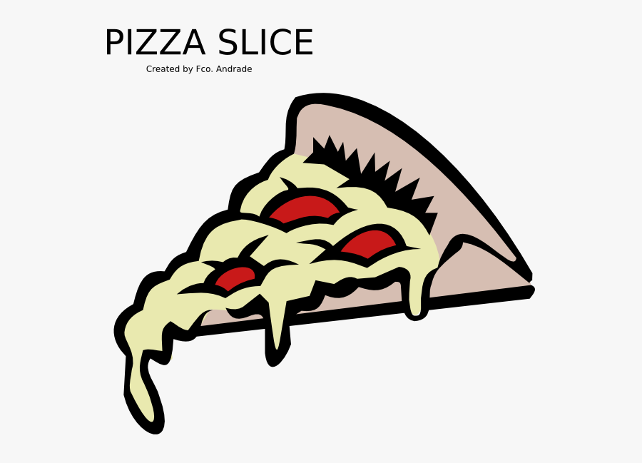 Italian Clipart Pizza Fraction - Cartoon Pizza Transparent Background, Transparent Clipart