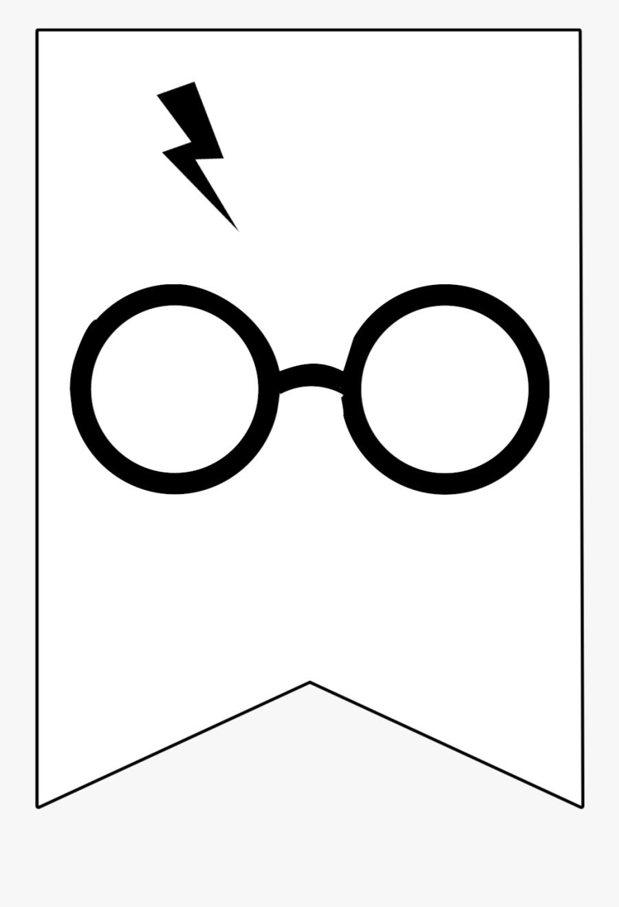 Printable Harry Potter Logo, Transparent Clipart