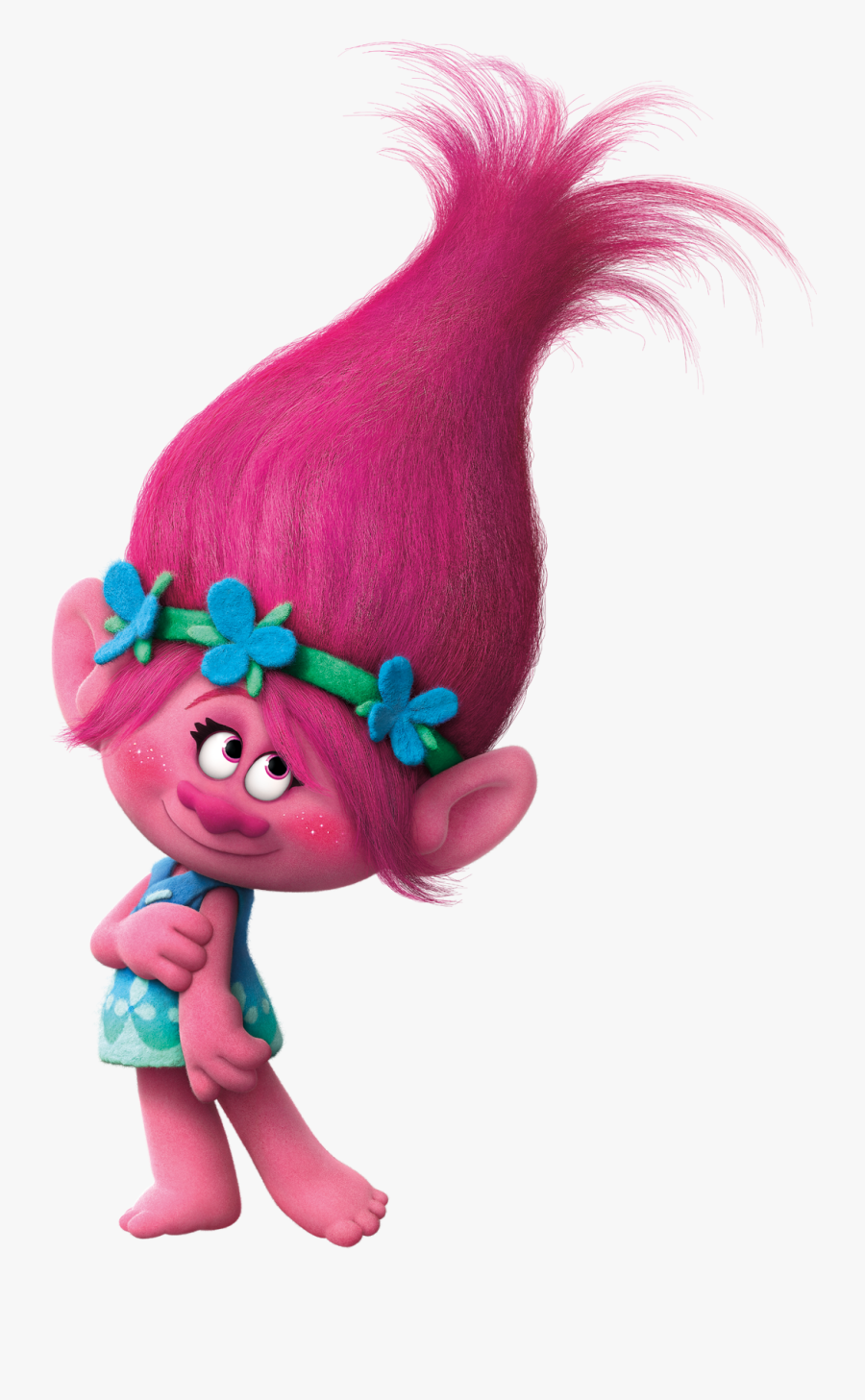 Trolls Poppy Png - Poppy Trolls Png, Transparent Clipart