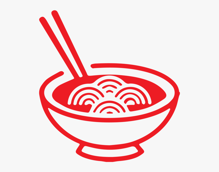 Transparent Bowl Of Noodles Clipart - Ramen Noodle Flag, Transparent Clipart