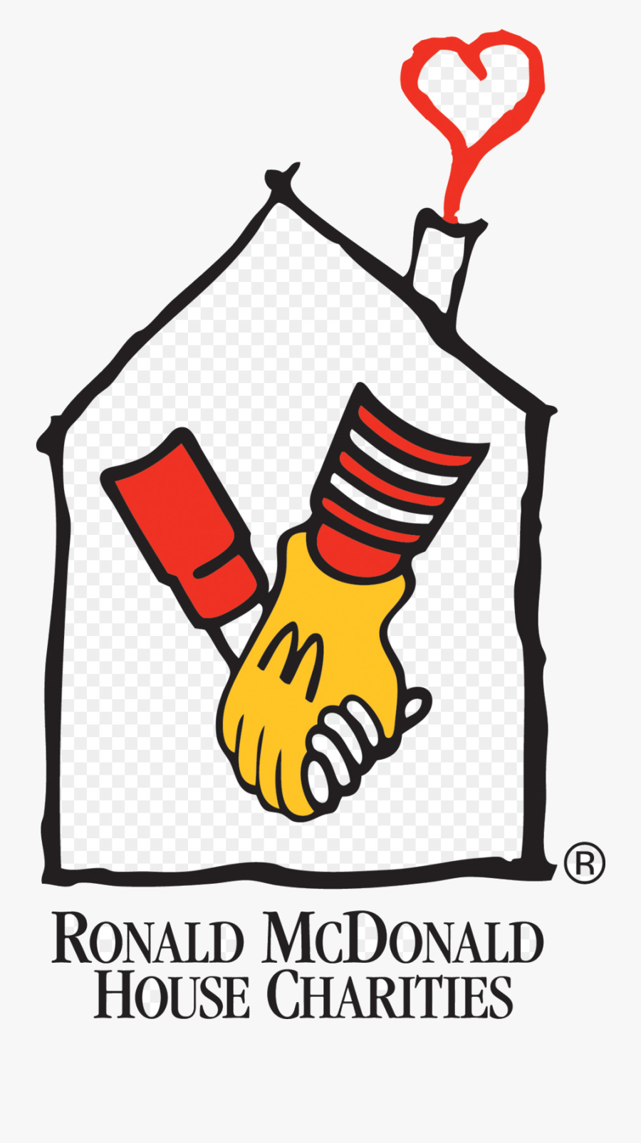 Mcdonalds Clipart Ronald Mcdonald Free Clip Art Stock - Ronald Mcdonald Huis Logo, Transparent Clipart