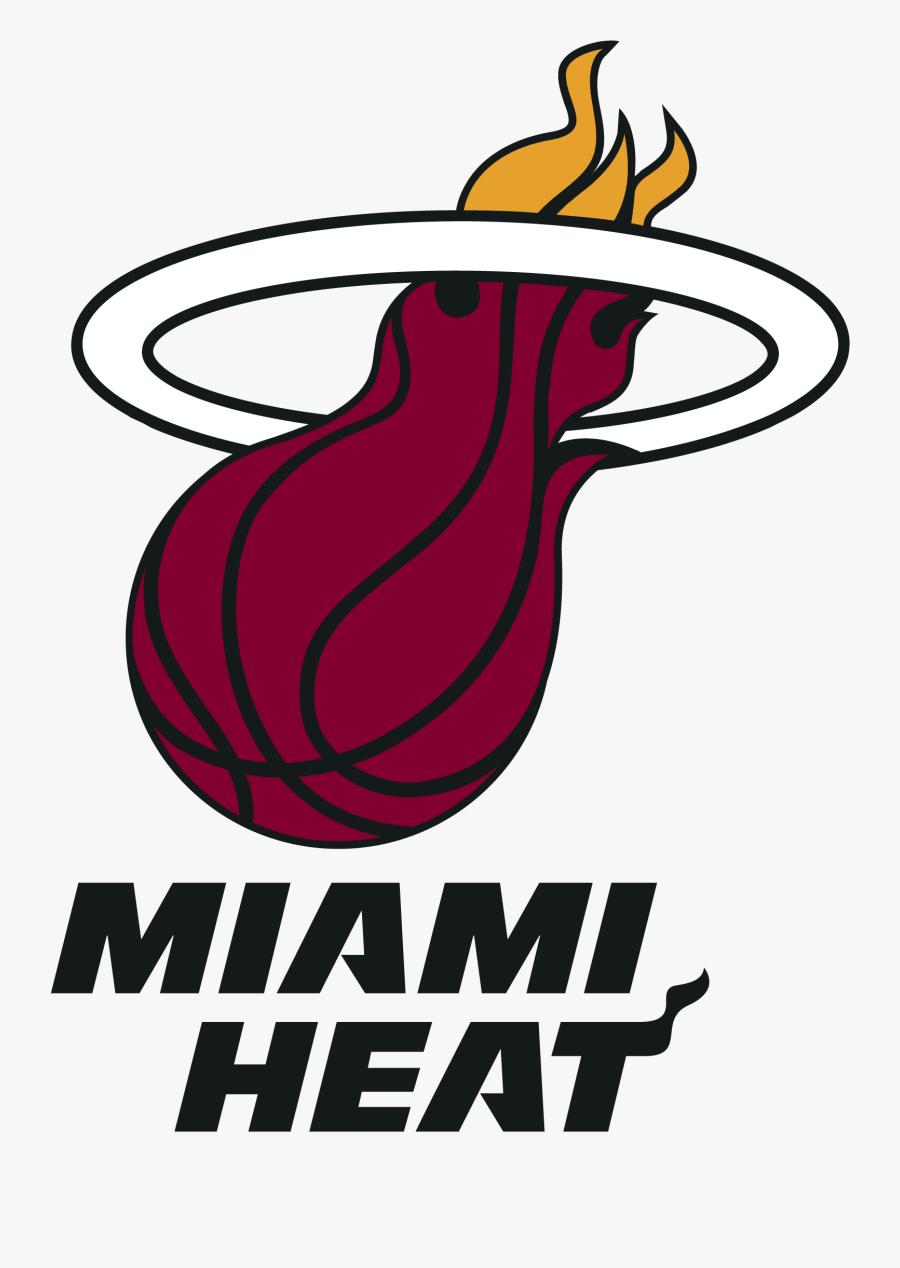Clip Art Logo Interesting History Of - Miami Heat Team Logo, Transparent Clipart