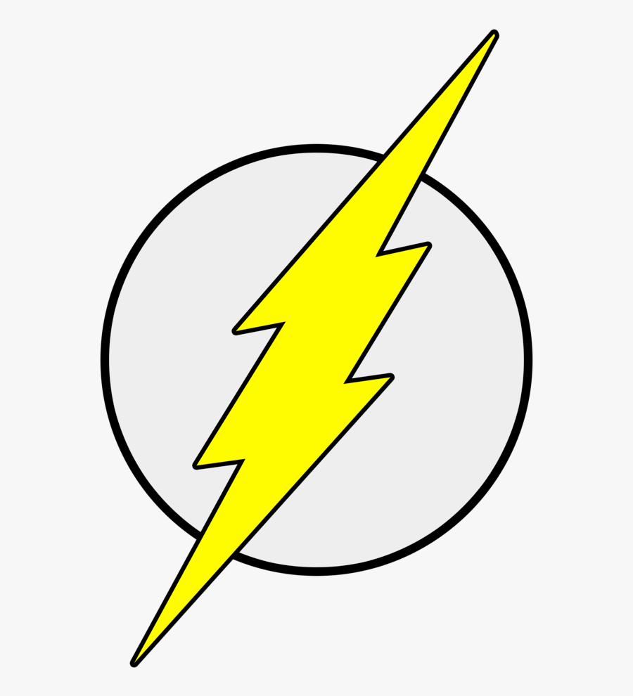 The Flash Logo Clipart , Png Download - Drawing, Transparent Clipart