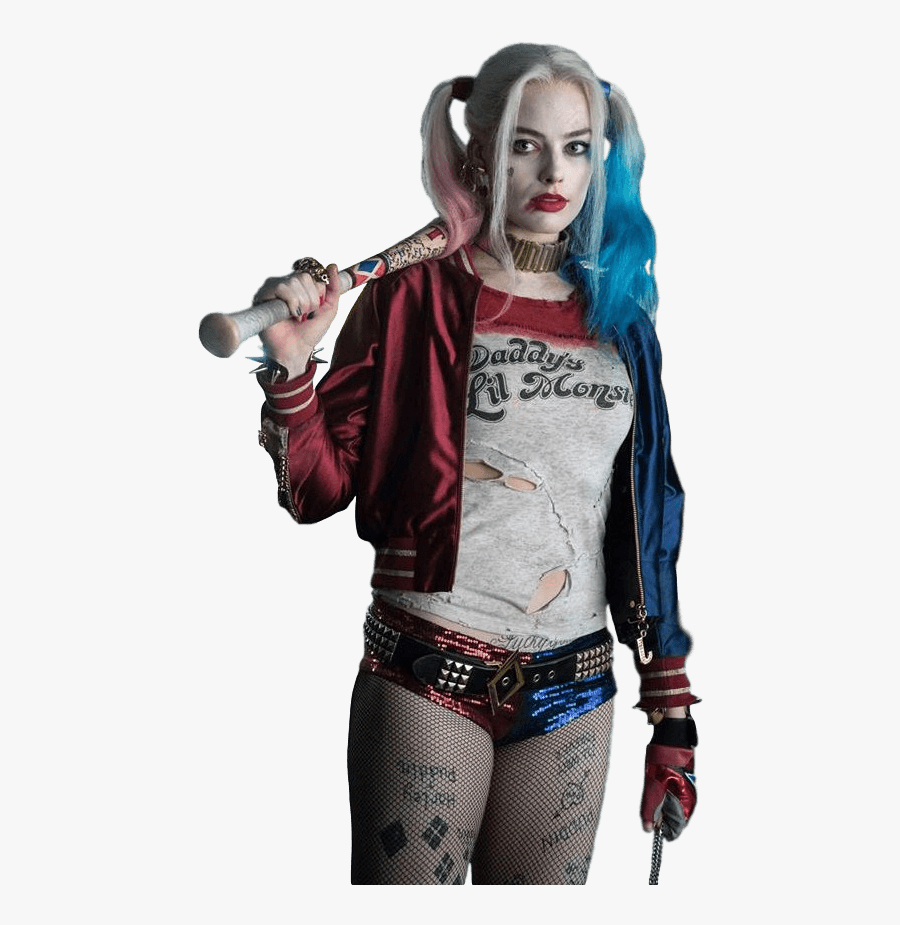 Suicide Squad Harley Quinn Front - Harley Quinn Png Hd, Transparent Clipart