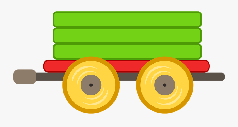 Railways Clipart Green Train - Toy Train Car Clipart, Transparent Clipart