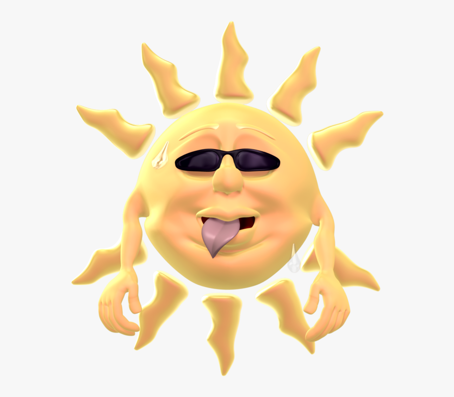 Hot Clipart Extreme Heat - Animated Hot Sun, Transparent Clipart