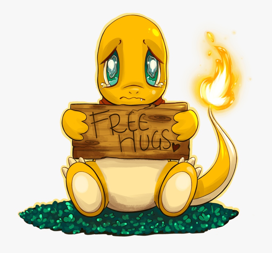 Charmander Free Hugs Clipart , Png Download - Charmander Free Hugs, Transparent Clipart