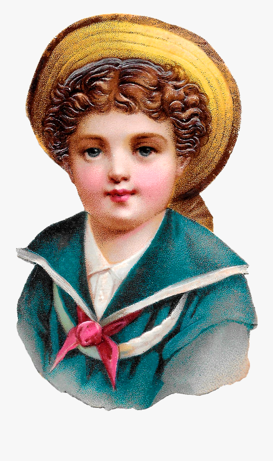 Sailor Boy Vintage Digital Download Child Image Clipart - Child, Transparent Clipart