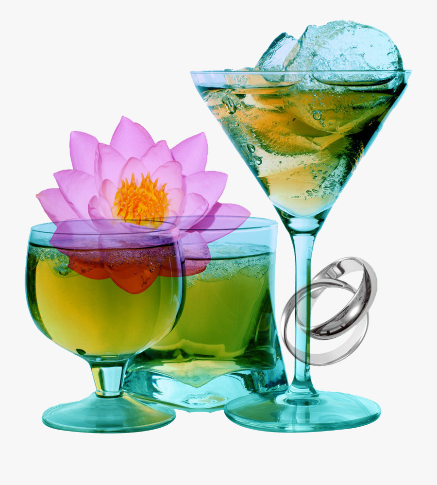 Cocktail Blue Hawaii Martini Soft Drink Mojito - Do, Transparent Clipart