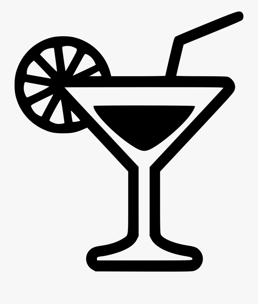 Cocktail Png Black Vector Graphics Free Transparent Clipart | The Best ...