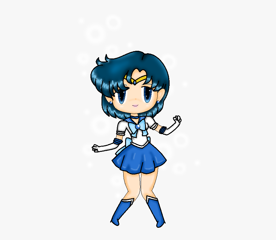 sailor mercury chibi sailor moon cartoon png free transparent clipart clipartkey sailor mercury chibi sailor moon