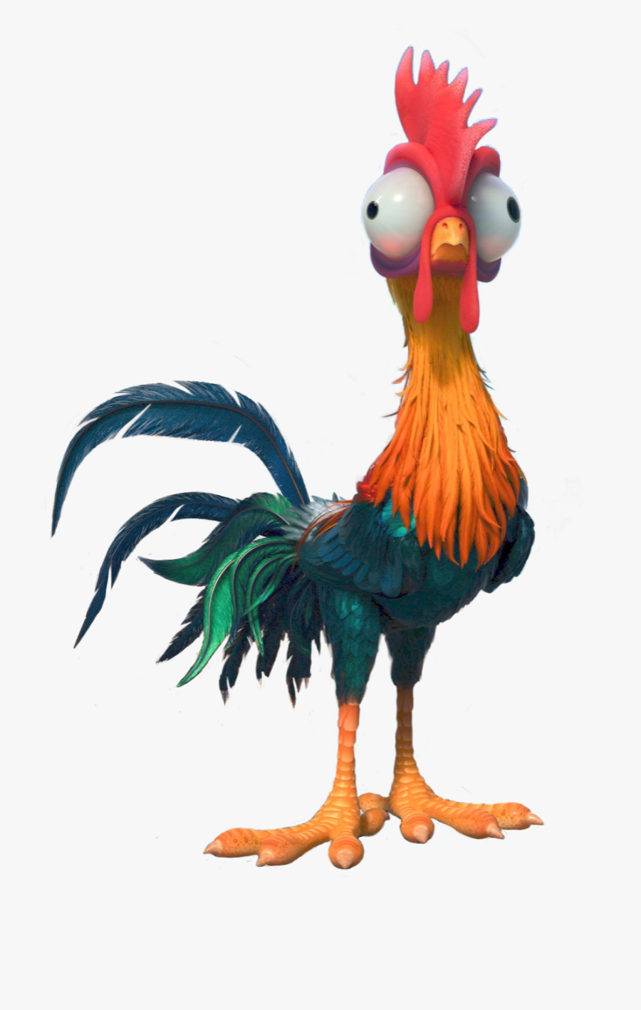 Clip Art Name Of Chicken In Moana - Hei Hei Png , Free Transparent