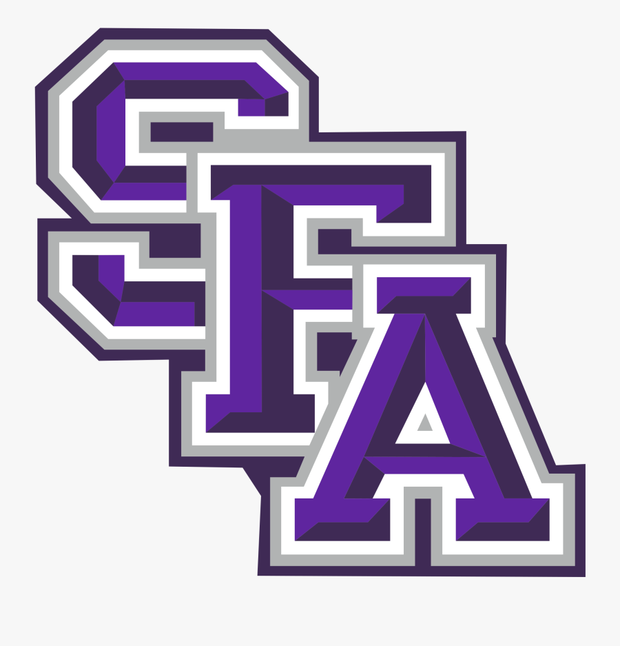 Lumberjack Clipart Svg - Stephen F Austin Football Logo, Transparent Clipart