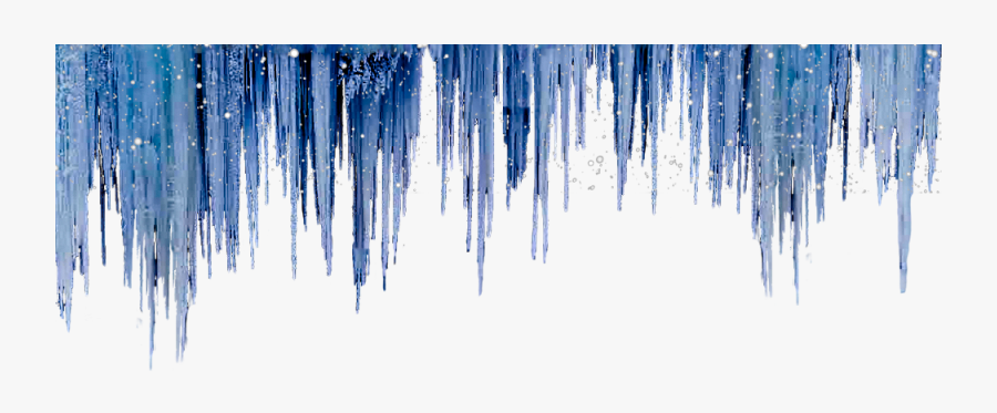 Icicle Clipart Row - Transparent Background Icicles Gif, Transparent Clipart
