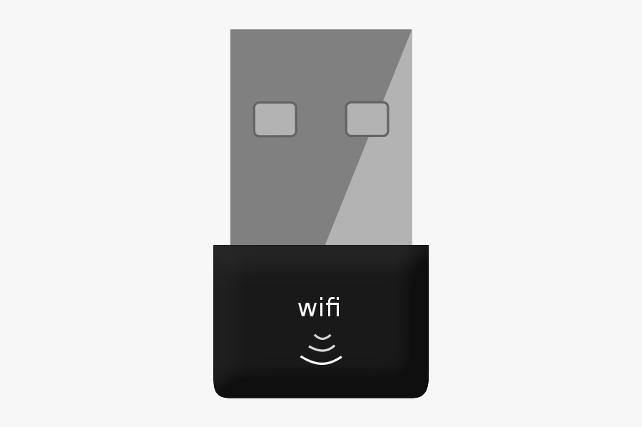 Wifi Usb Emitter - Wifi Dongle Png, Transparent Clipart