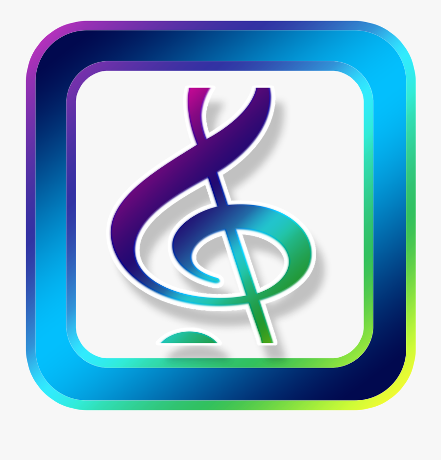 Icon, Music, Clef, Treble Clef, Symbols, Online - Treble Clef Music Symbol, Transparent Clipart