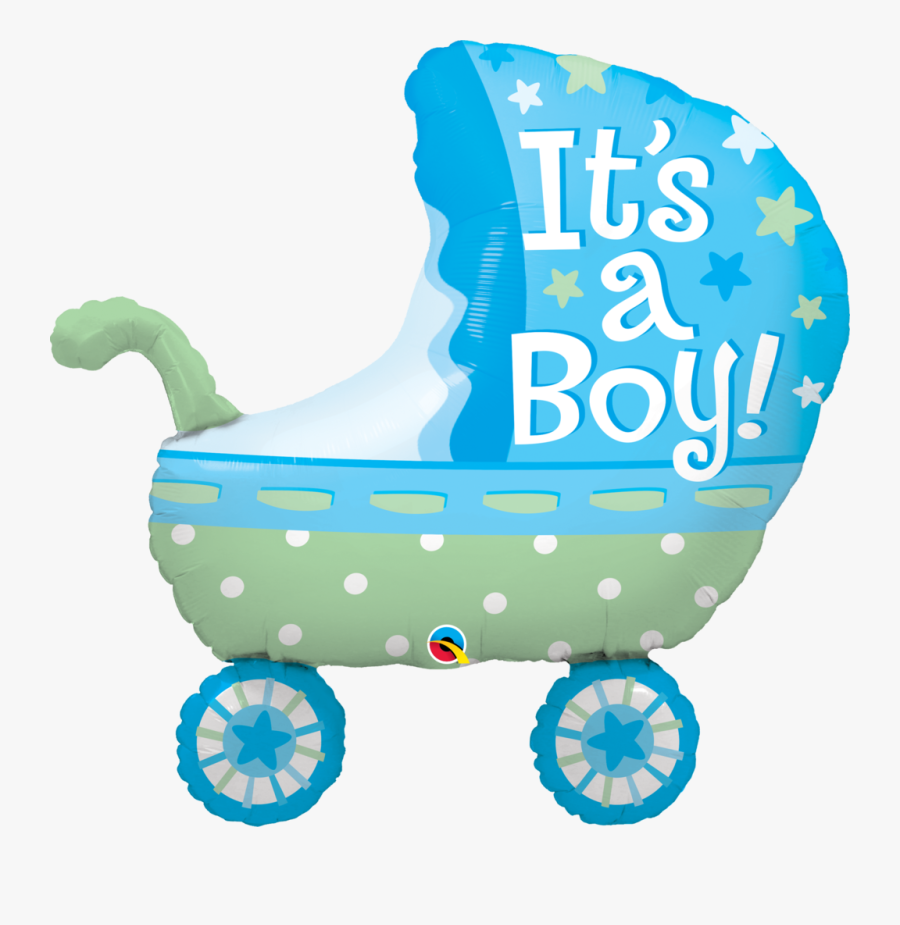 Clip Art It S Baby Stroller - Its A Boy Baby , Free Transparent Clipart