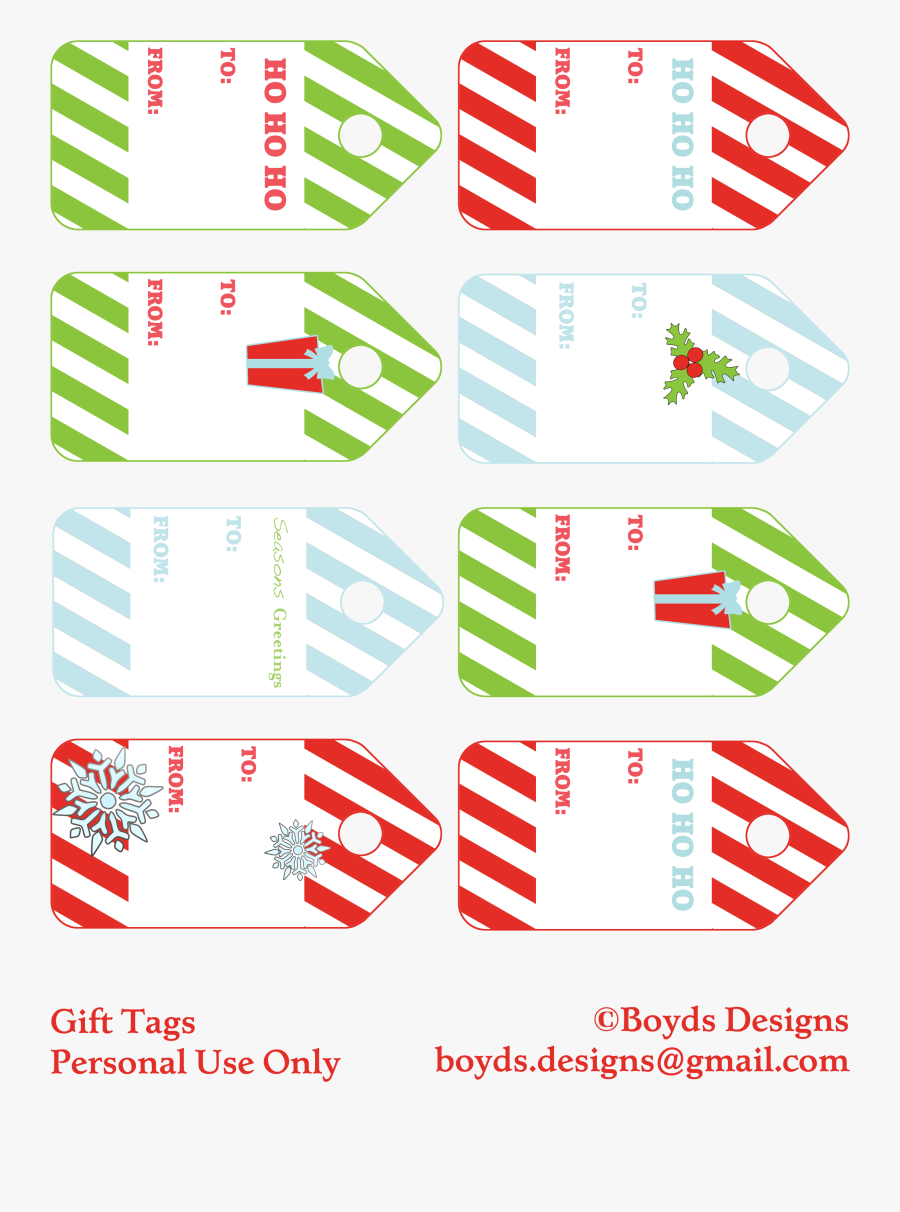 Gifts Clipart Printable - Diy Gift Tags Free Printable Christmas, Transparent Clipart