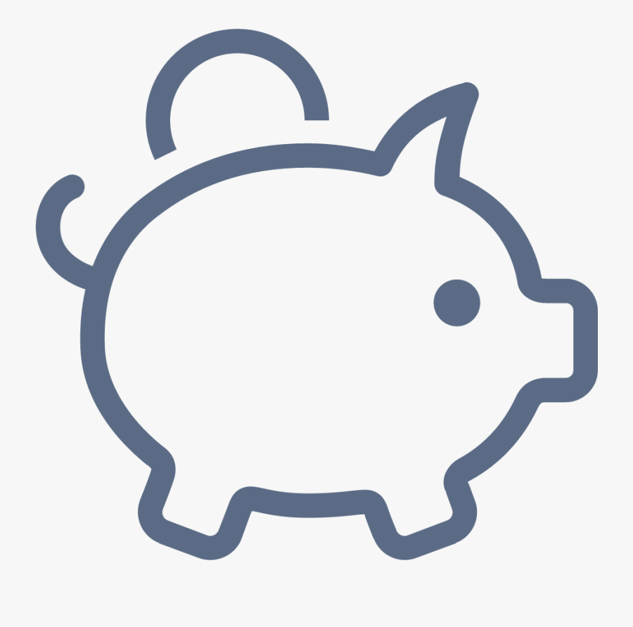 Save Money Clipart , Png Download - Clip Art Piggy Bank, Transparent Clipart