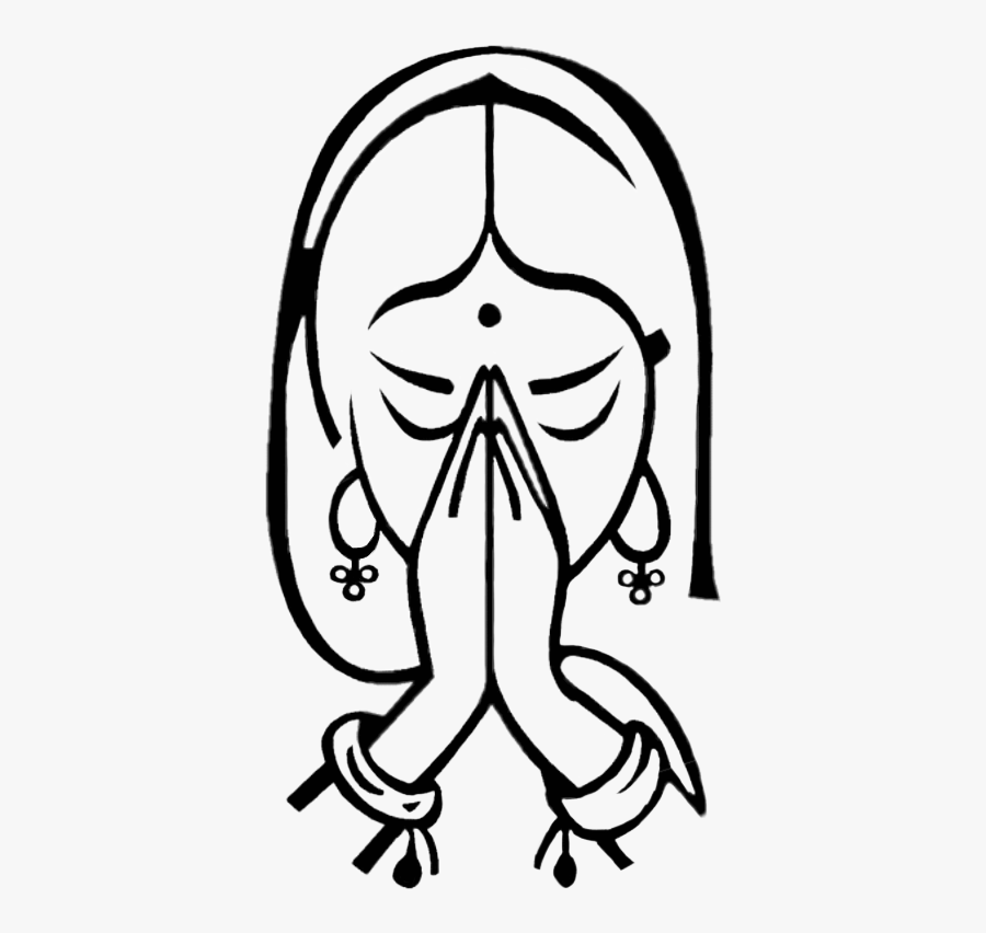 #namaskar #namaste #shreeram Adhikari #namaskaar @shreeram - Namaste Logo Png, Transparent Clipart