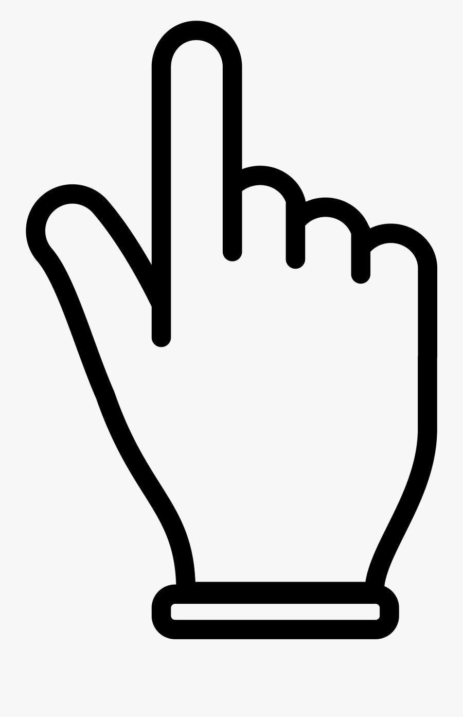 Hand Mouse Cursor Png Free Transparent Clipart Clipartkey