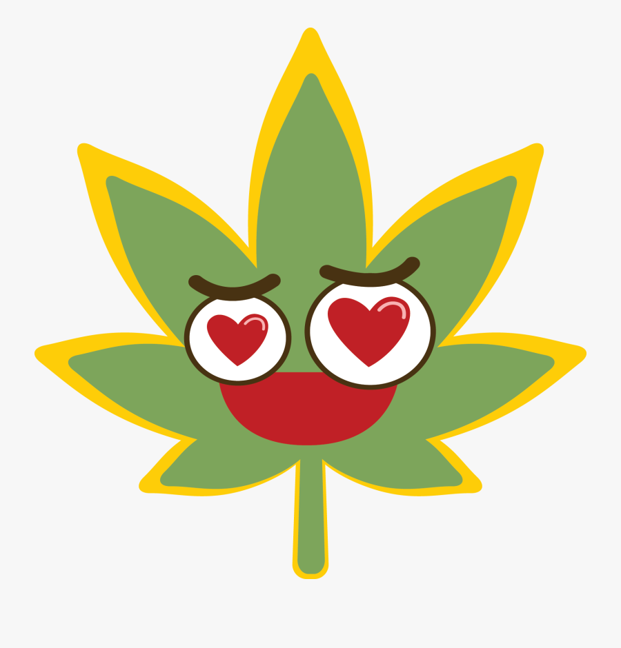 Potmoji Cannabis Emojis Messages Sticker-10, Hd Png - Different Types Of Marijuana Plants, Transparent Clipart