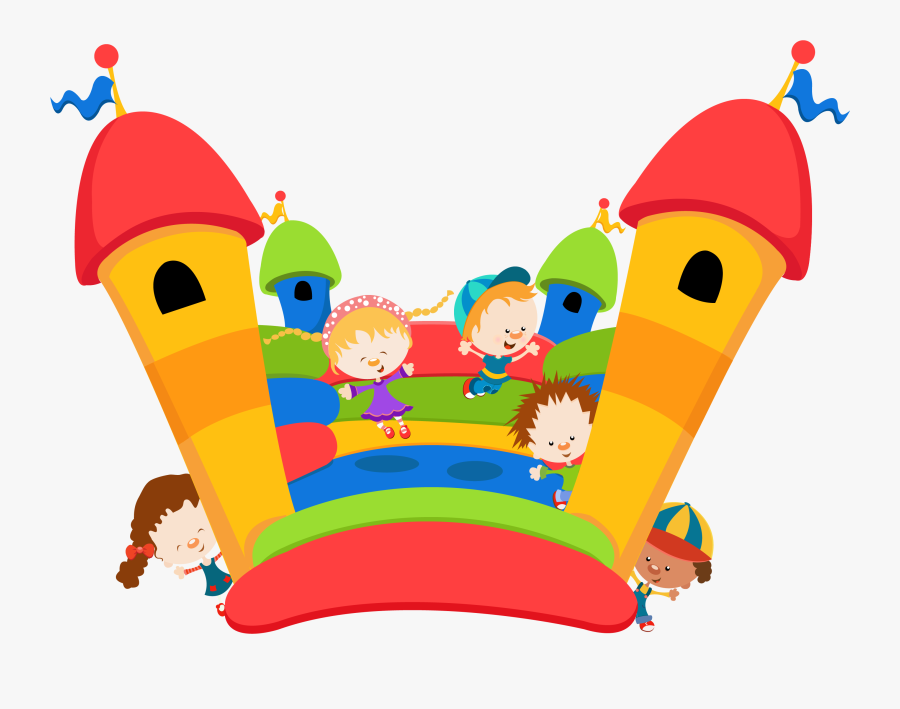 Cartoon Bouncy Castle , Free Transparent Clipart - ClipartKey