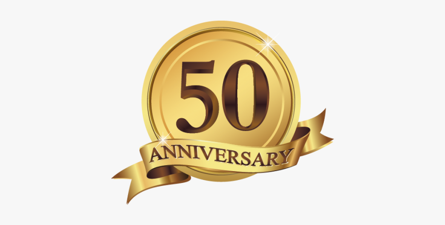 Clip Art 50th Anniversary Symbol - 50 Th Anniversary Logo, Transparent Clipart